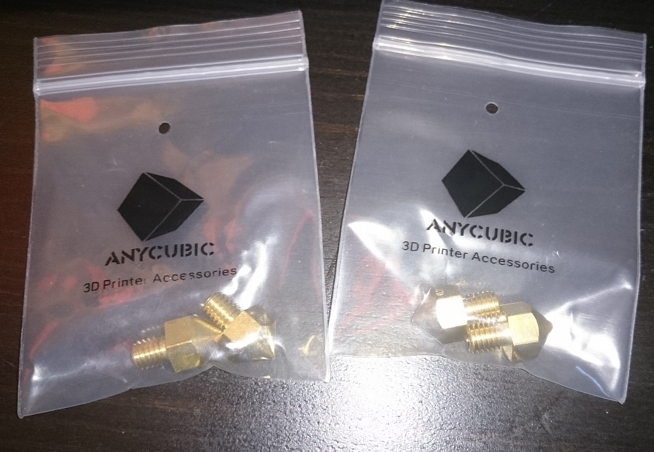 Сопла под 3мм филамент