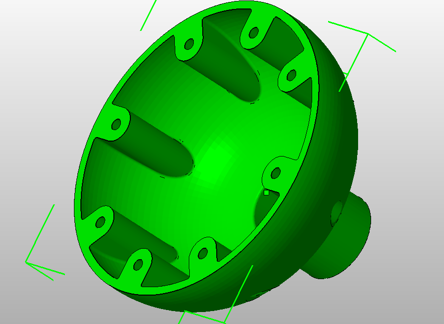 Распечатать 50 деталей (почти вантус) из АБС черного цвета 