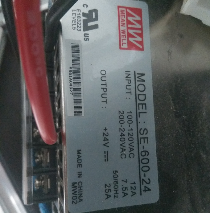 Блок Питания Mean Well 600W 24V