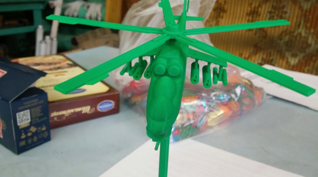 Нужна модель вертолета МИ-8