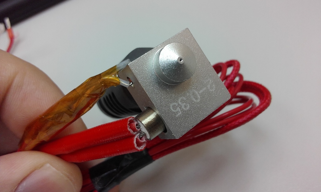 Продам PEEK хотенд 0.35 мм