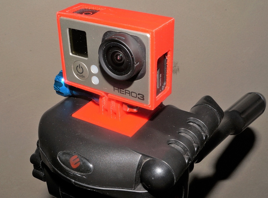 GoPro'yu kamera tripoduna monte etme (Plastik Aparattır!!!)