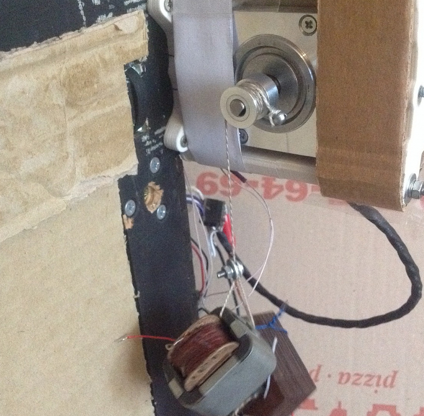 NEMA23 шаговый мотор