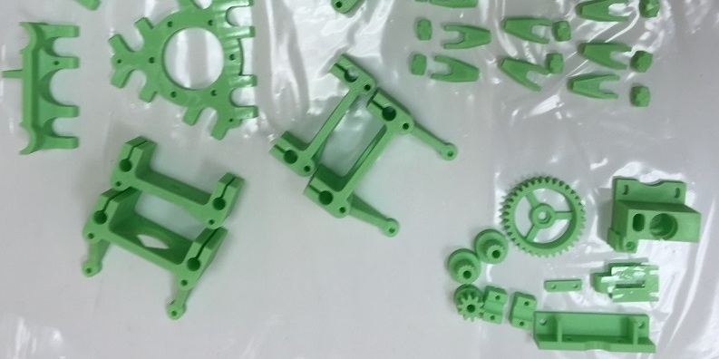 Продам комплект пластиковых деталей для Rostock mini