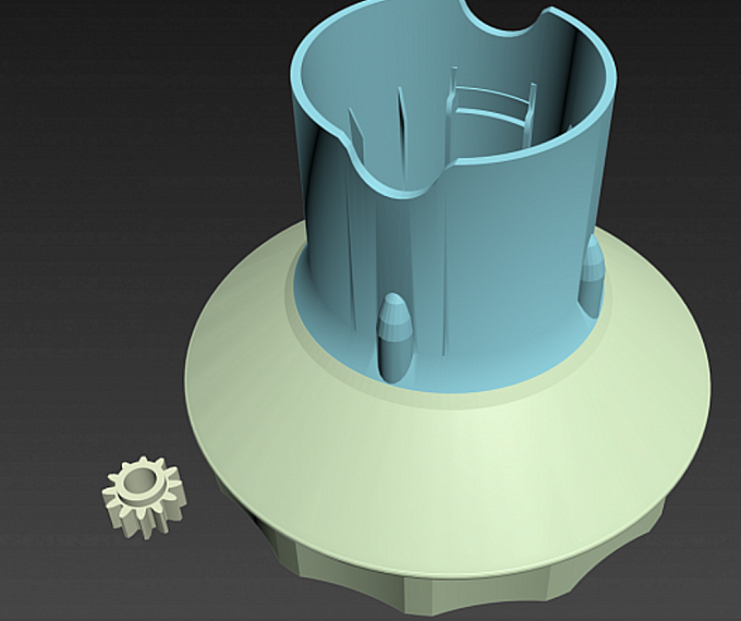 Нужна  шестерня измельчителя