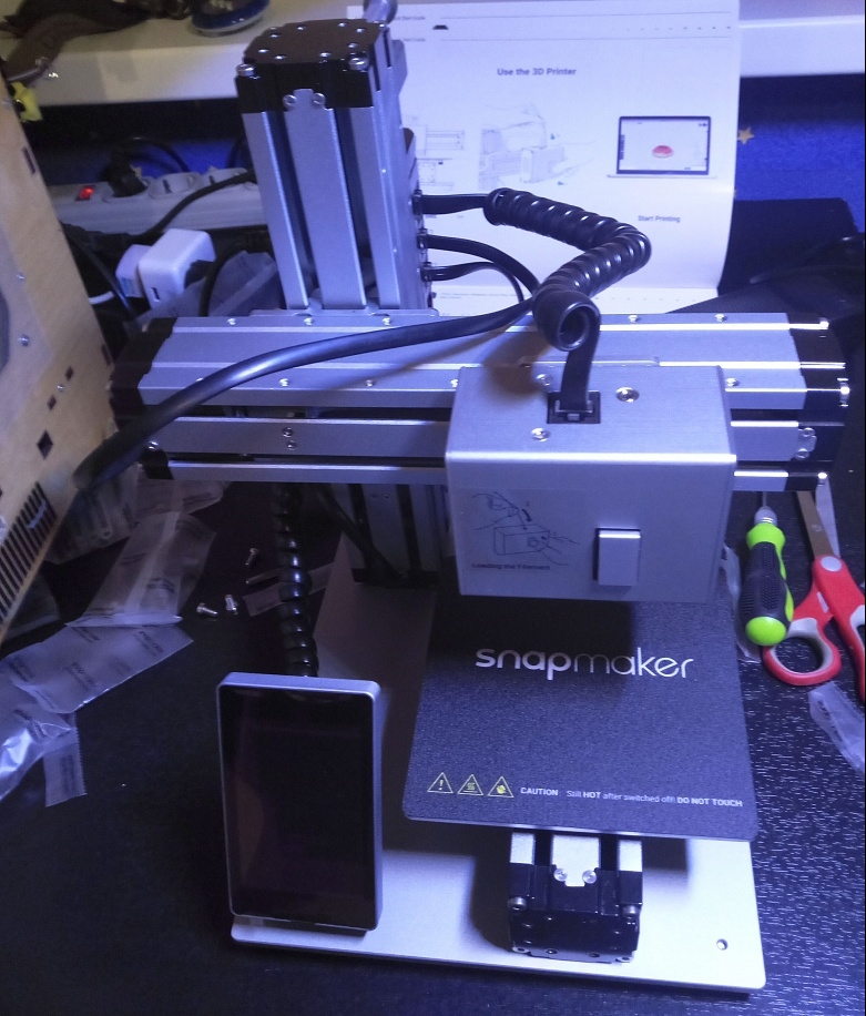 Snapmaker 3-in-1. 3D принтер, лазер, гравер