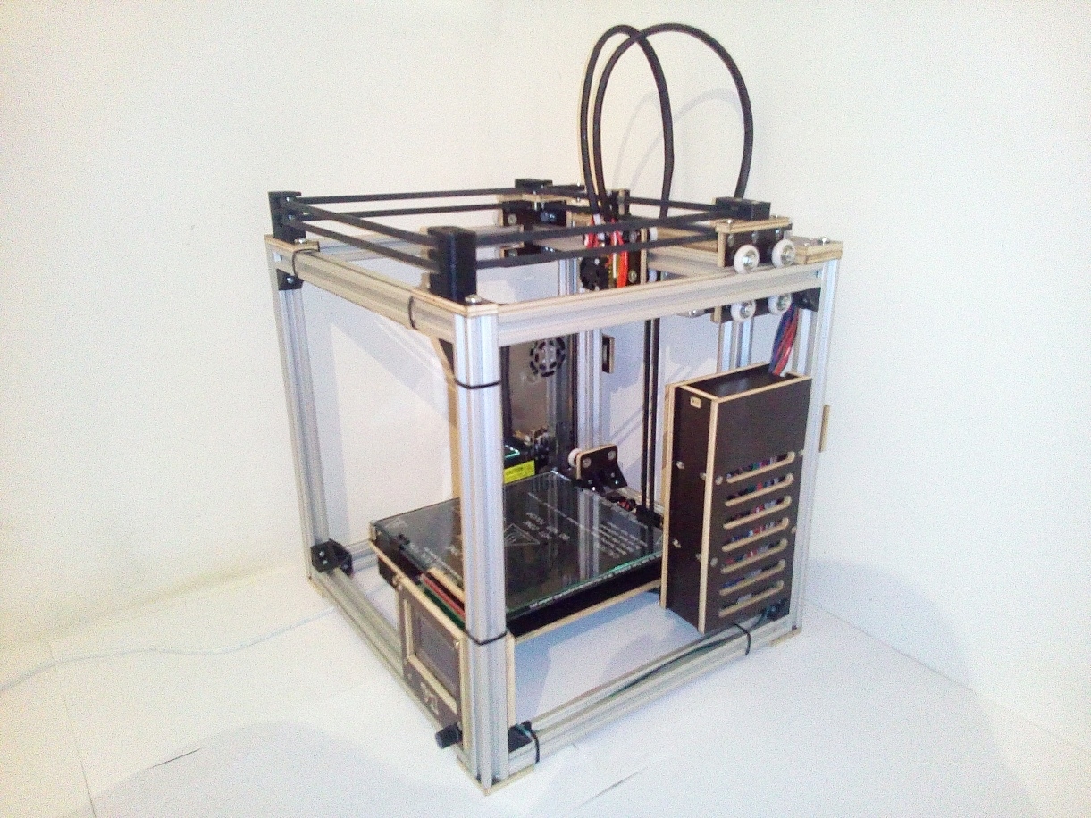 3D Принтер MaKe3D V1 - CoreXY, алюминиевый корпус, 2 экструдера