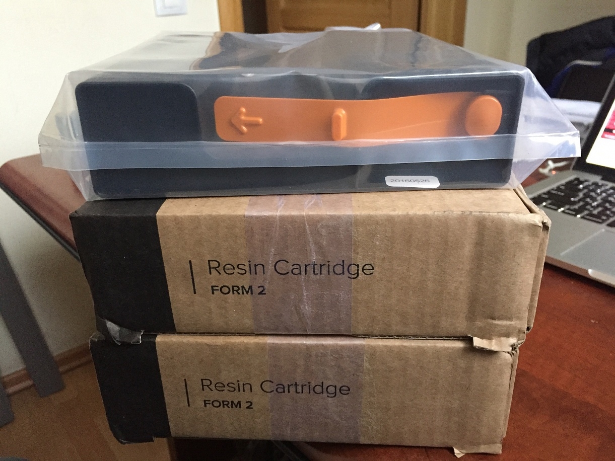 Картриджи с фотополимером Formlabs Form 2
