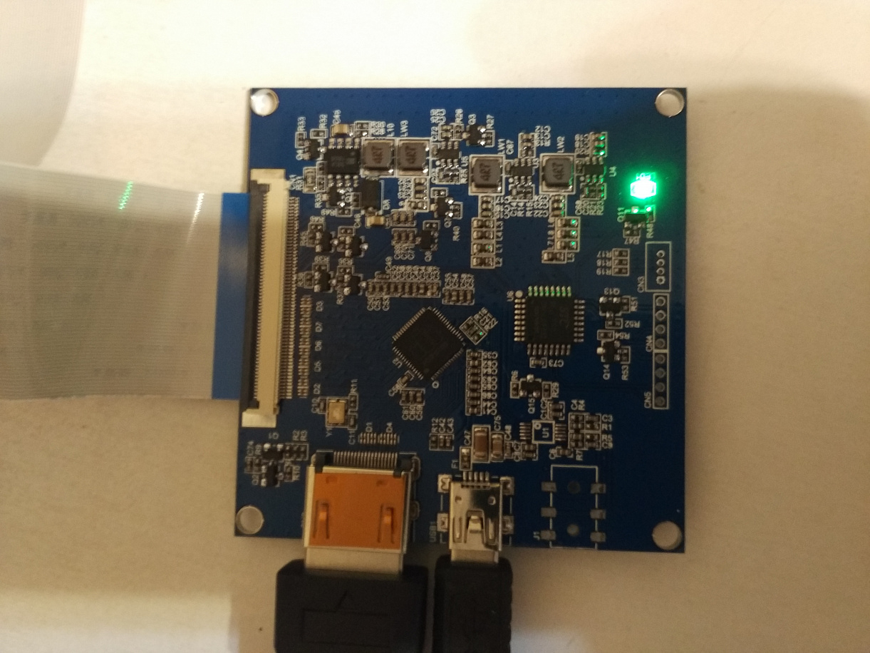 Продам комплекты LCD LS055R1SX04 + плата HDMI конвертера (Москва)