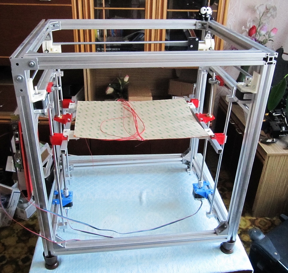 Большой 3д принтер под рабочее поле 300х415х450 Большой 3д принтер под рабочее поле 300х415х450