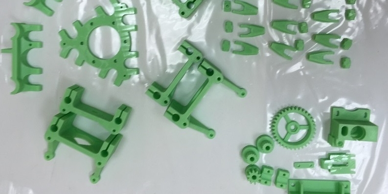 Продам комплект пластиковых деталей для Rostock mini