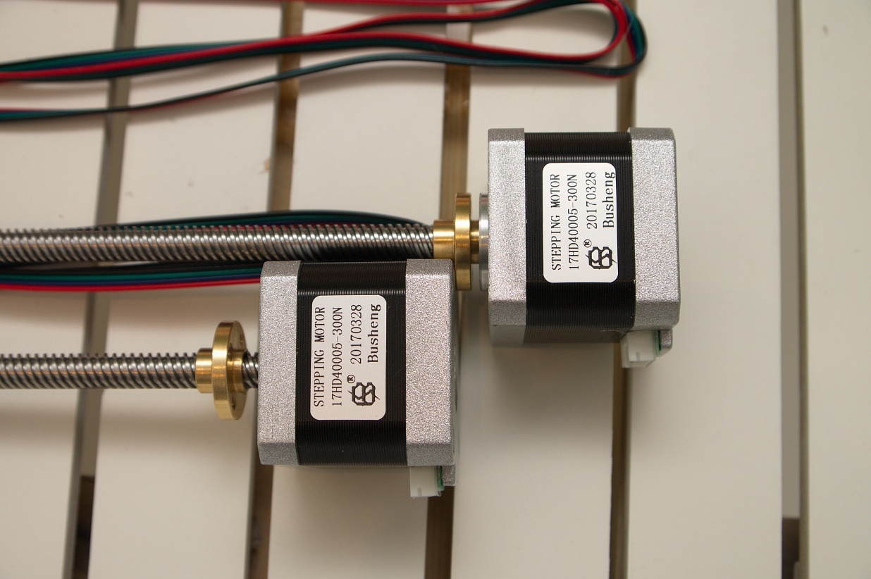 Шаговики со встроенным ходовым винтом