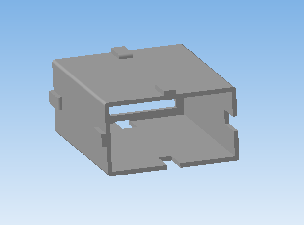 Küçük parçalar için modüler kaset (Plastik Aparattır!!!)