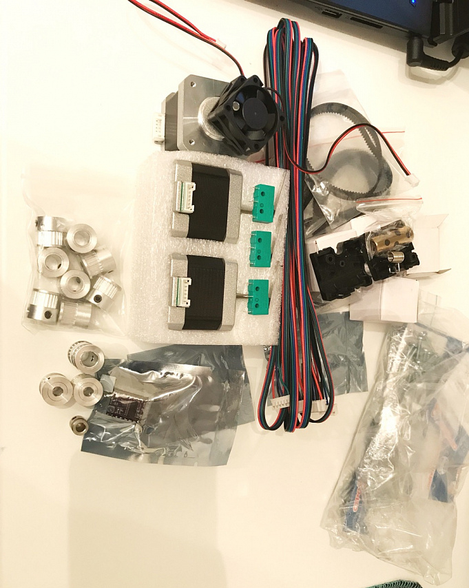 Детали для сборки ultimaker