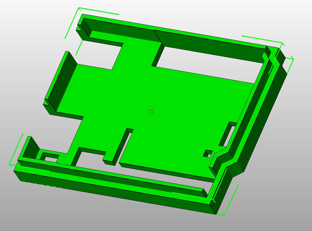 ARDUINO-UNO muhafazası için kapak (Plastik Aparattır!!!)