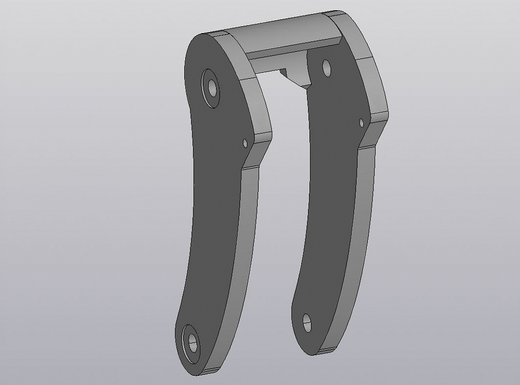 FD Design Zoom çift bebek arabasının ön çatalı (Plastik Aparattır!!!)