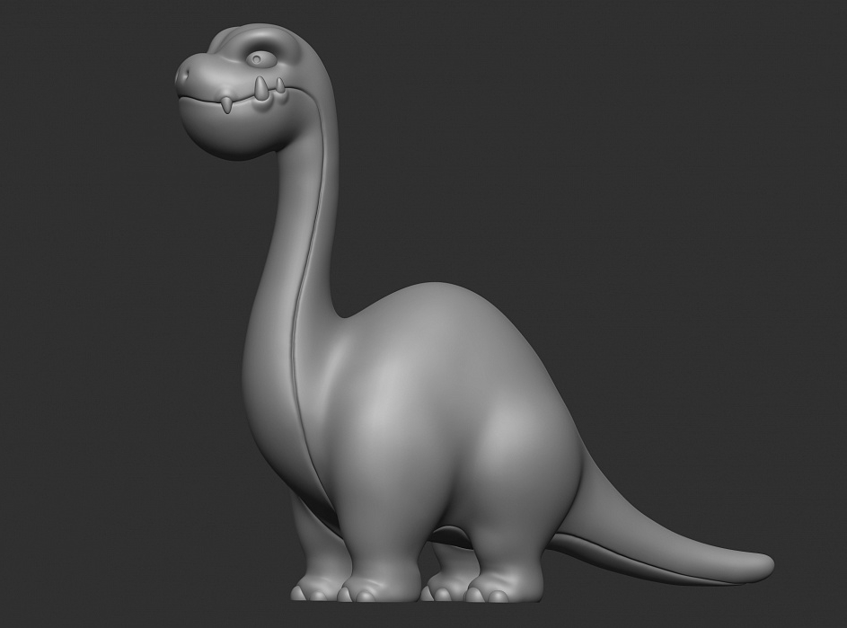 Мультяшный динозавр