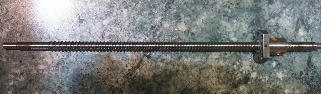 Приводной вал 400 мм SFU1204 с концами под BK10