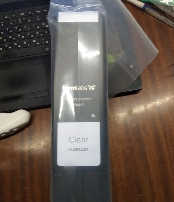 Продам картридж Formlabs Clear прозрачный 1л