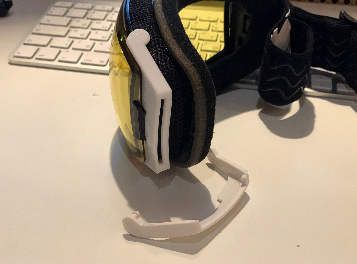 TSG kayak gözlüğü montajı (Plastik Aparattır!!!) TSG kayak gözlüğü montajı (Plastik Aparattır!!!)