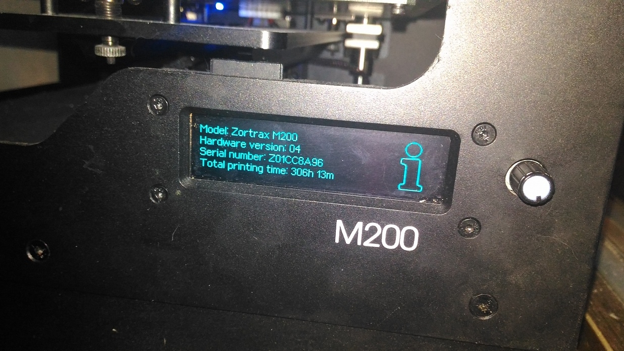 Продам Zortrax M200, без торга.