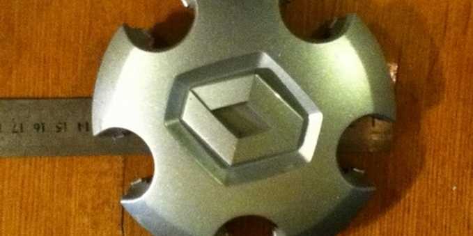 Нужна 3Д модель колпака на Рено Дастер