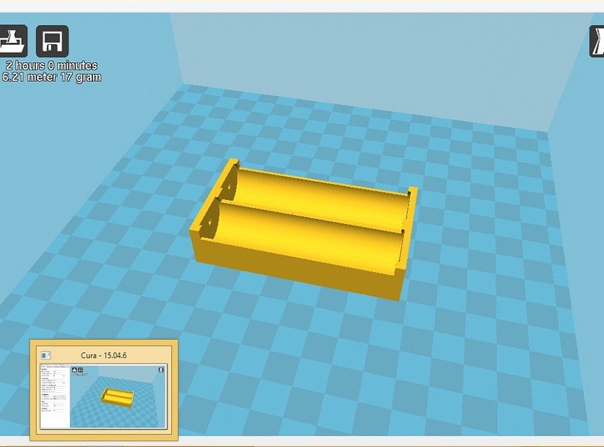 İkili kutu 18650 (Plastik Aparattır!!!)