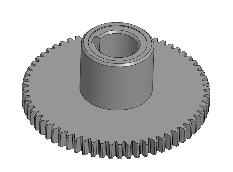 TV-7 gitar için yedek donanım (z=64) (Plastik Aparattır!!!)