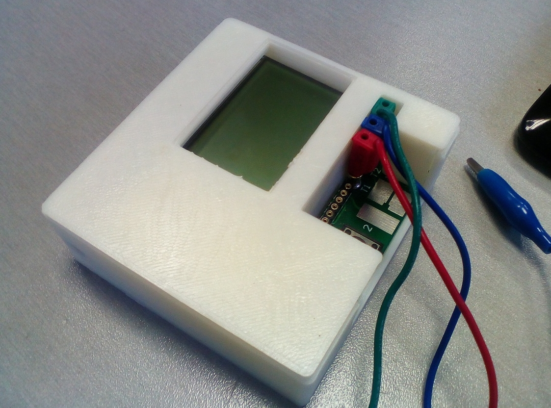 Eleman test cihazı için muhafaza (Plastik Aparattır!!!)