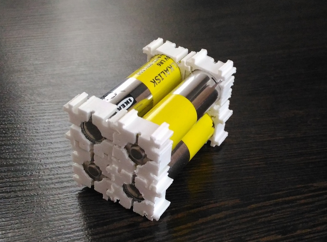 AA pil tutucu (Plastik Aparattır!!!)