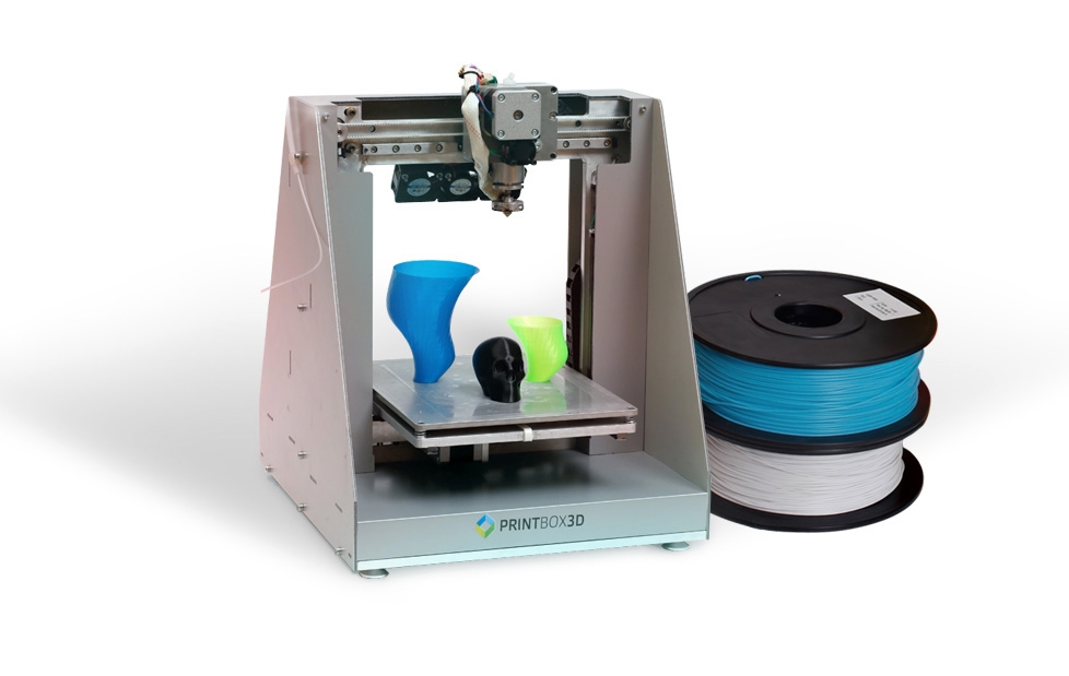 Printbox 3d one + 8 катушек пластика
