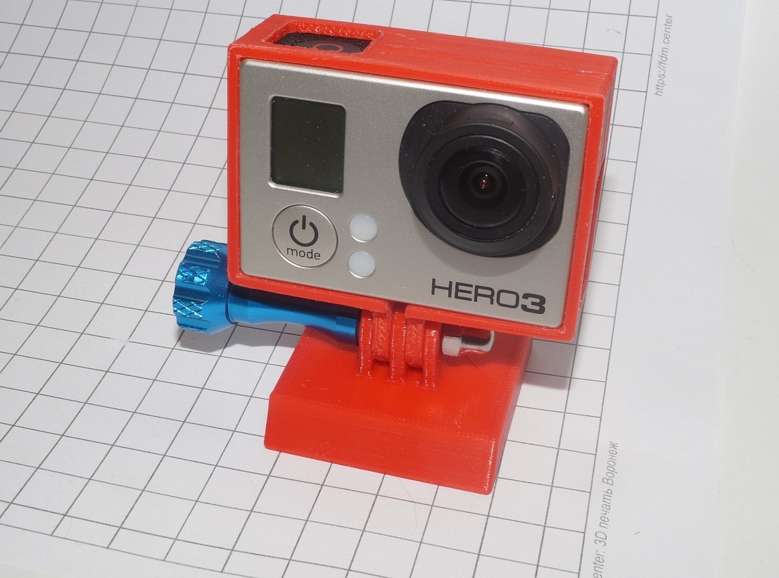 GoPro'yu kamera tripoduna monte etme (Plastik Aparattır!!!)