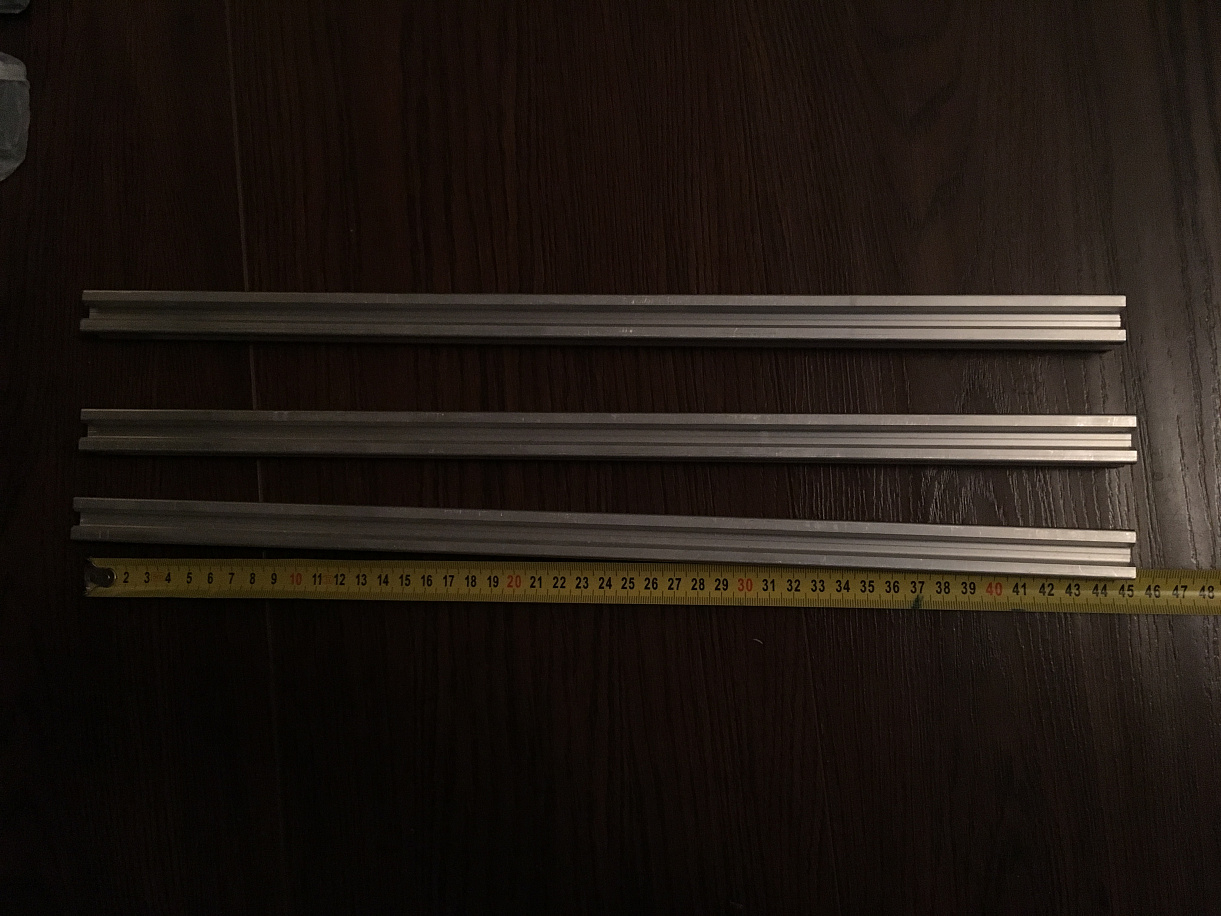 MaKe3D D2 Mini профиль 45см и фанера