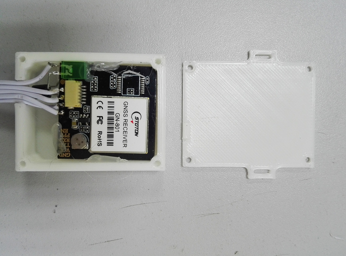 GPS/GLONASS alıcı muhafazası GN-801 (Plastik Aparattır!!!)