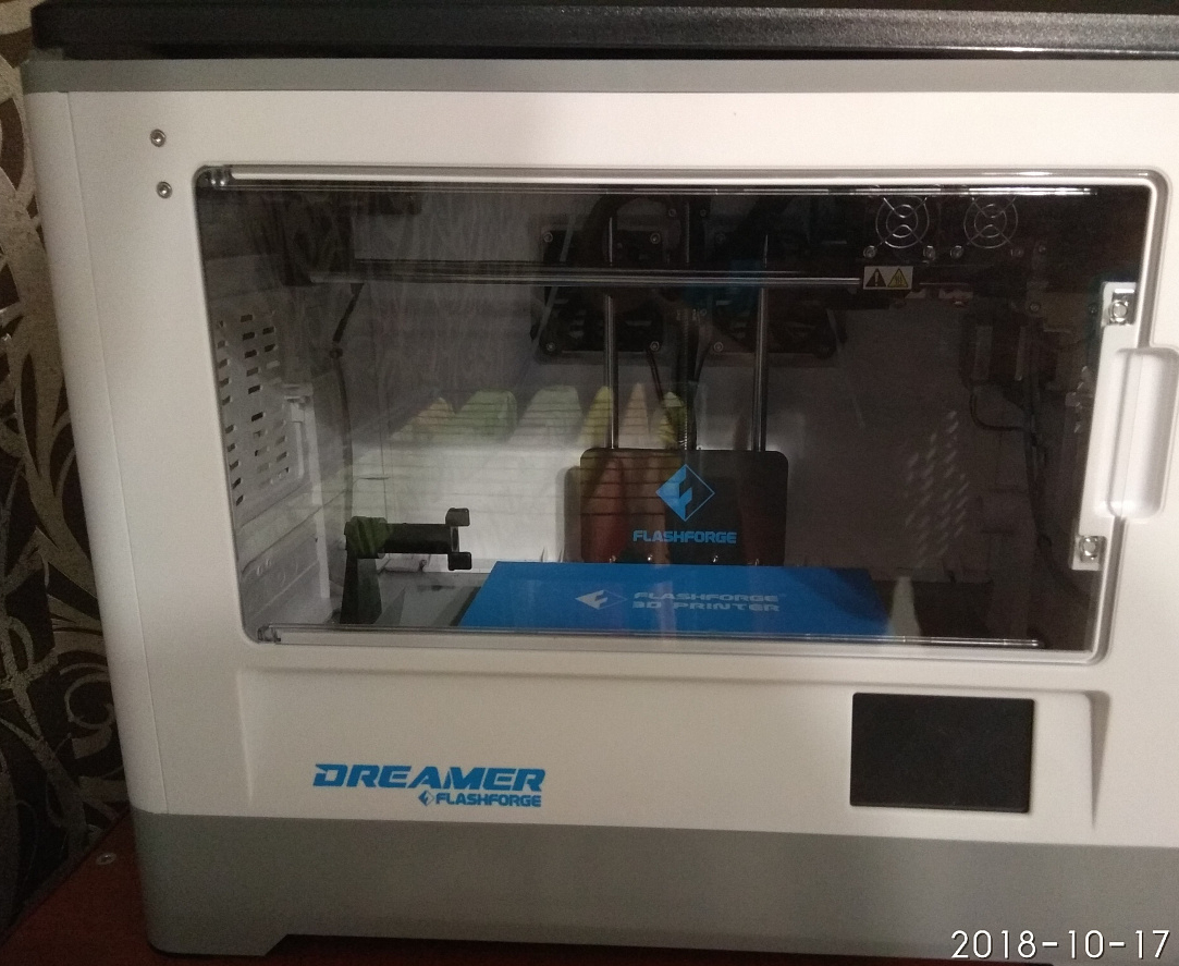 3d принтер dreamer flashforge