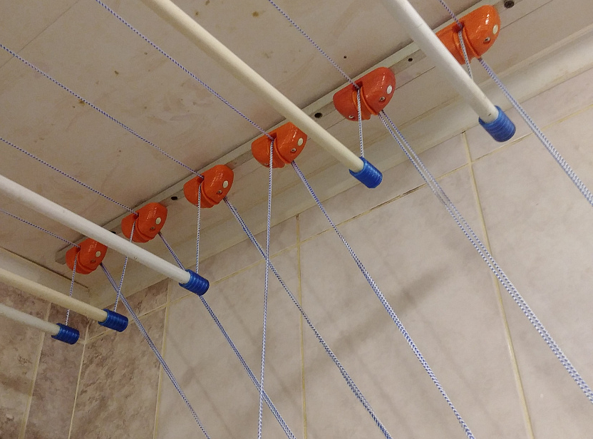 Çamaşır kurutma makinesi veya blok sistemi. (Plastik Aparattır!!!)