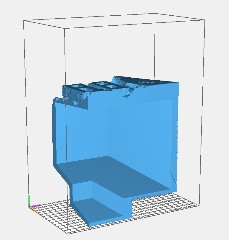 Печать детали SLA/LCD
