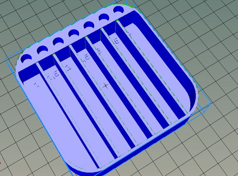 Mikro matkap için pensetler ve matkap uçları için kutu (Plastik Aparattır!!!)