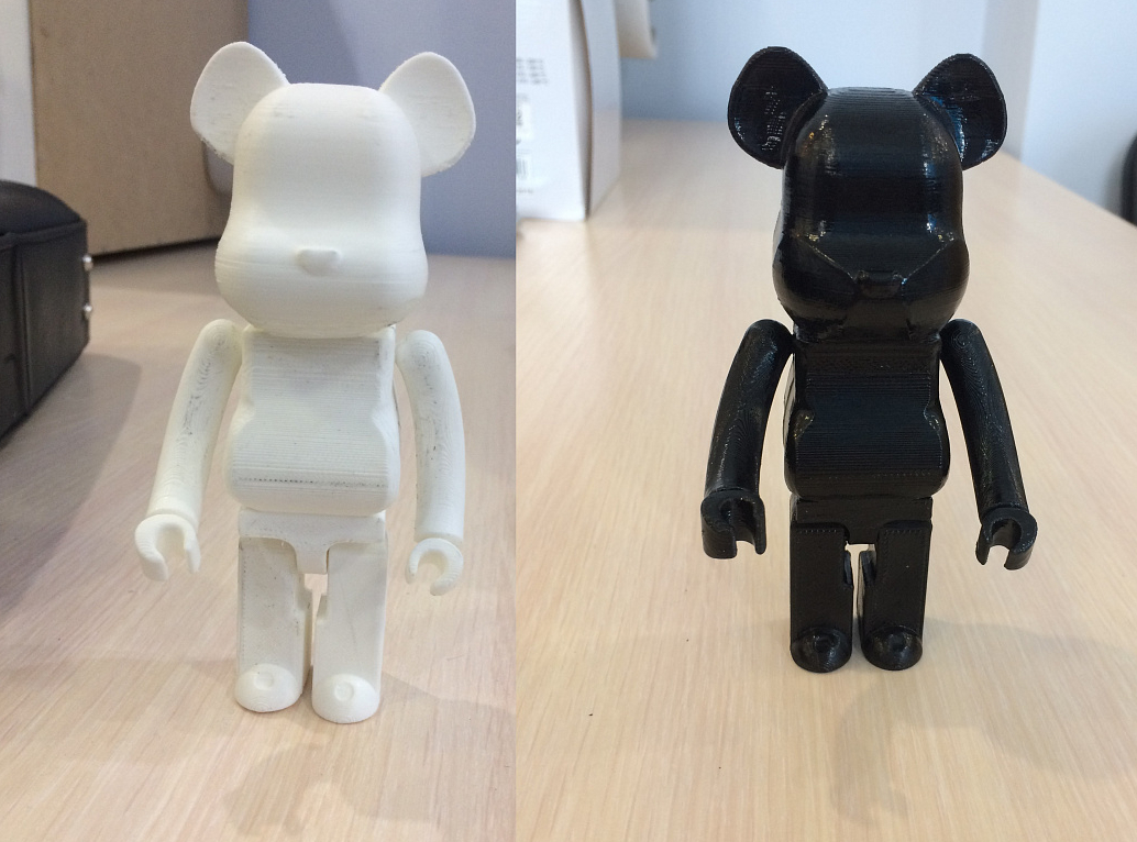 Медведь BearBrick 3D модель для печати