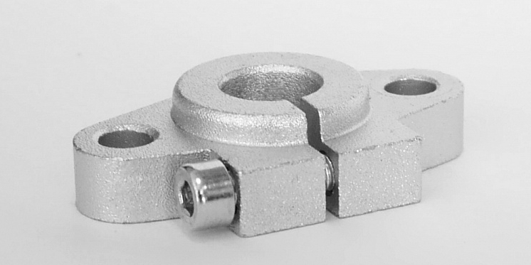 Торцевой держатель вала 8 мм с фланцевым креплением