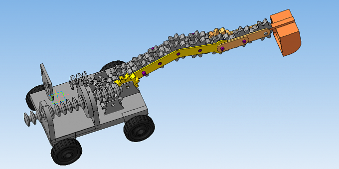 Доработать модель экскаватора Доработать модель экскаватора