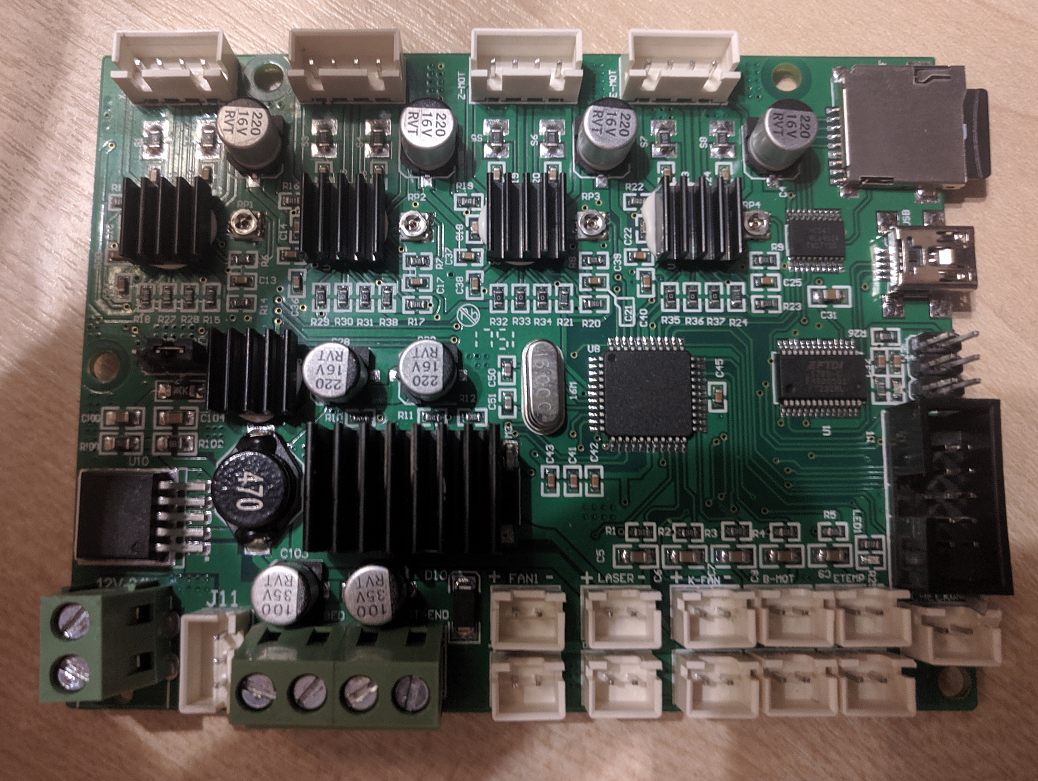 Стоковая плата Creality Ender 2