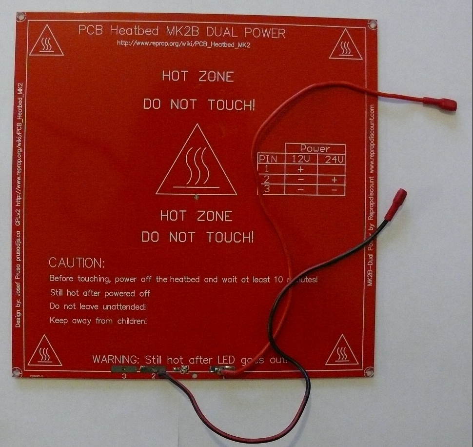 Нагреватель стола MK2B