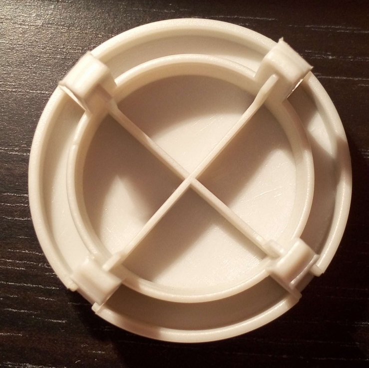 Требуется печать  // SketchUP// D50мм. h25мм. //  кнопка перевода коляски safety st1 3в 1 в лежачее положение 