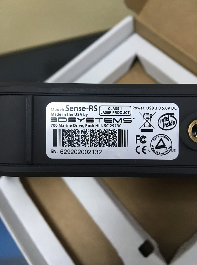 Продаю 3D сканер 3D Systems Sense 2-е поколение (Новый)