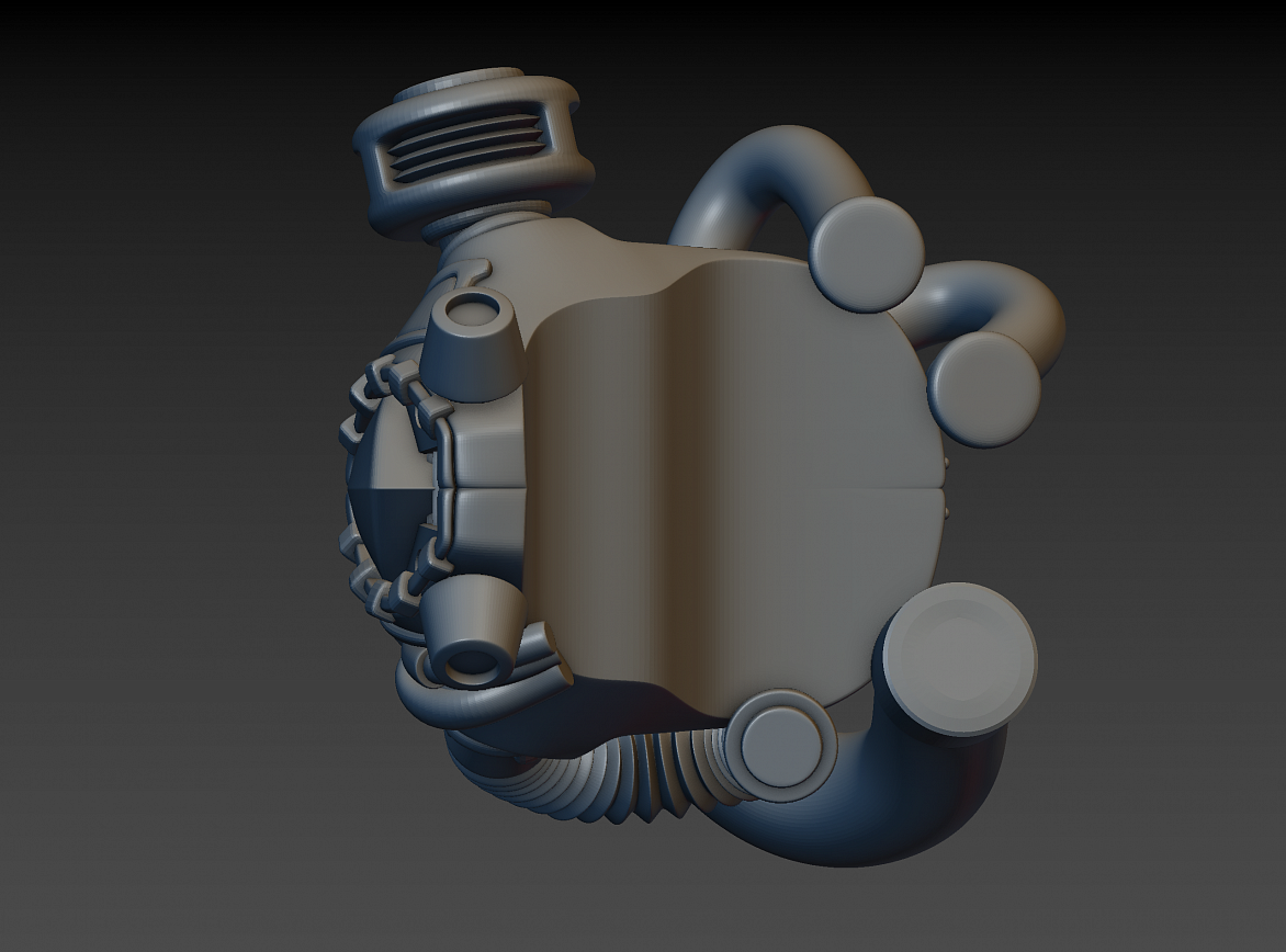 Шлем силовой брони Fallout