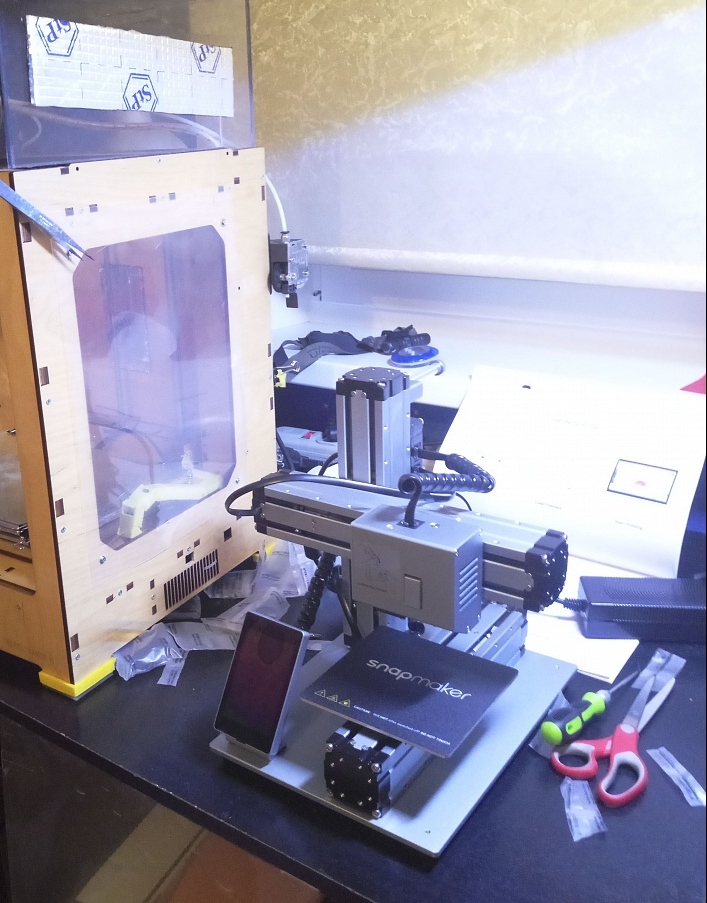 Snapmaker 3-in-1. 3D принтер, лазер, гравер