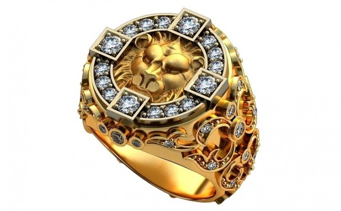 Нужно сделать морду льва как на картинке