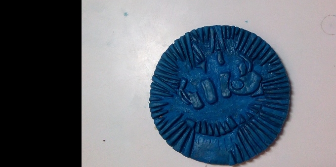  3d модель, значек 70 на 70 мм