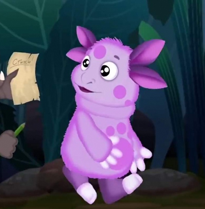 Нужна 3-Д модель Лунтика